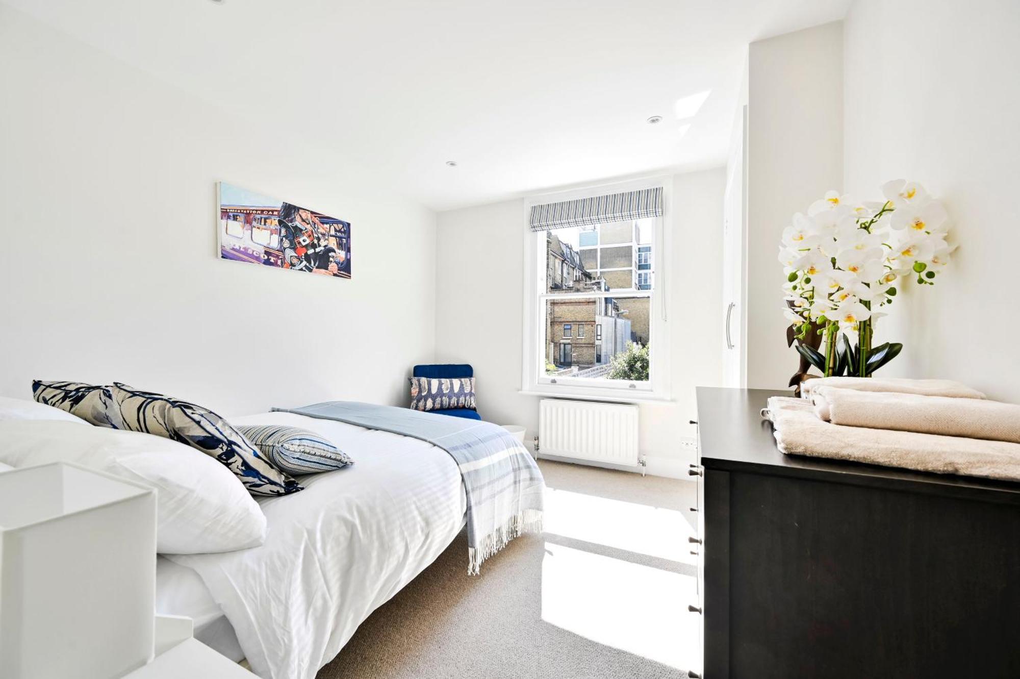 New Chic 3-Bed Flat In Clapham Apartment Londra Exterior foto